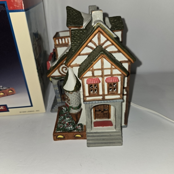 Other - Coca-Cola Christmas Village Town Square Movie Theater Collection Lights Up